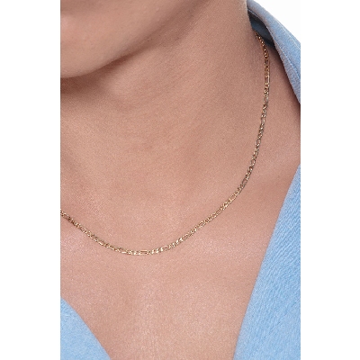 Necklace 18k Gold with Groumette