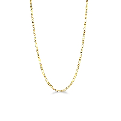 Necklace 18k Gold with Groumette