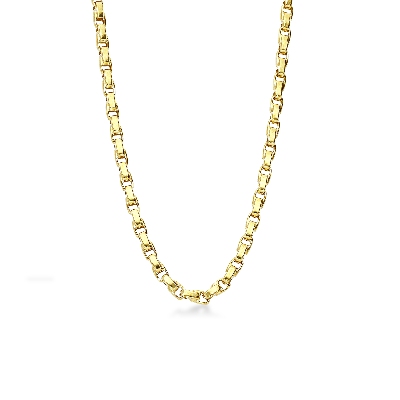 Men 18k yellow gold Chain 
